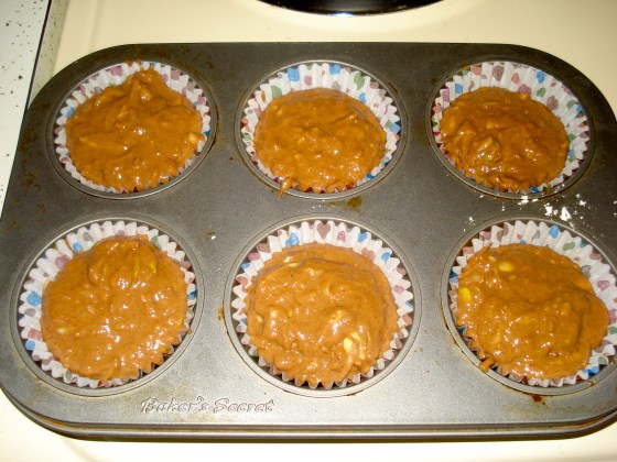 zucchini muffins prebake