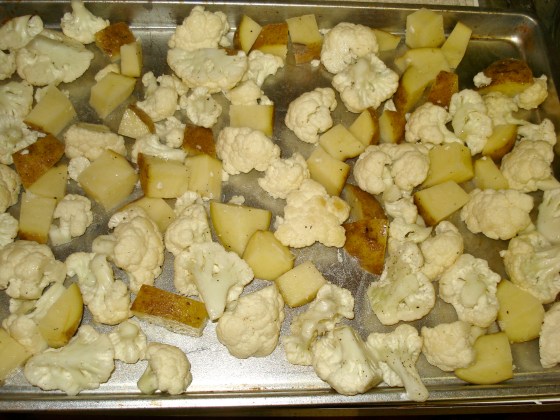 roasted cauliflower