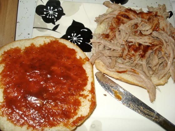 bbq pork sandwich