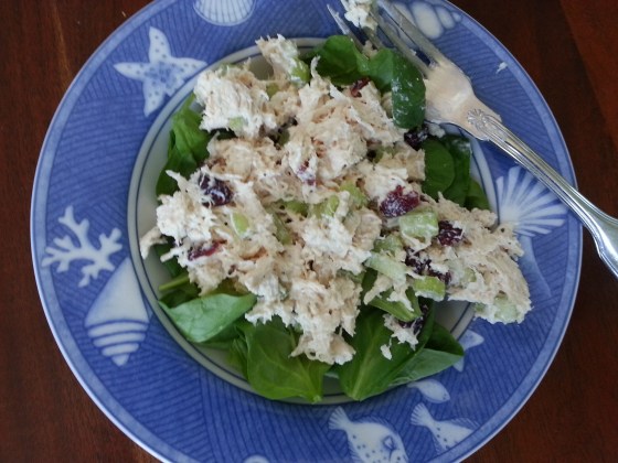 chicken salad lunch