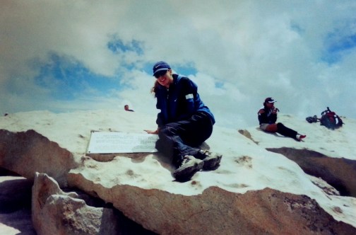 on top of mt whitney