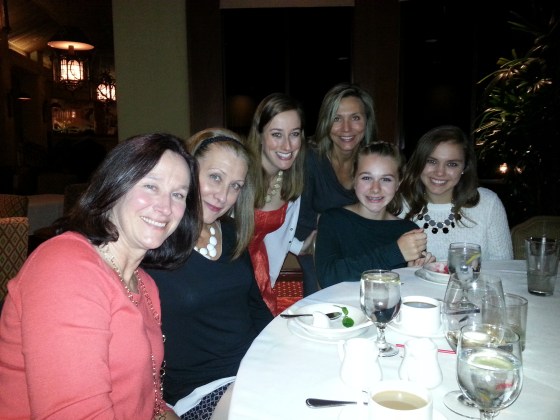 the girls at gmas bday