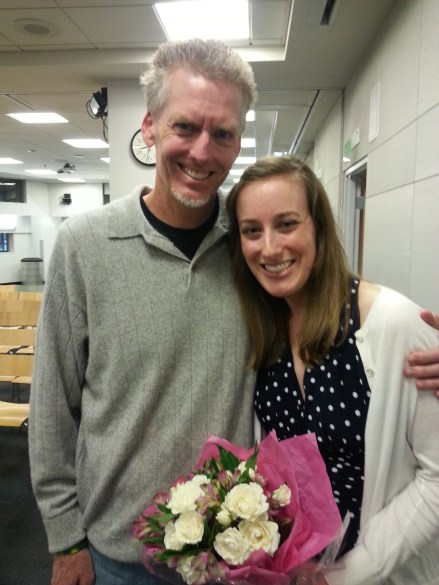 with dad steinbeck reading