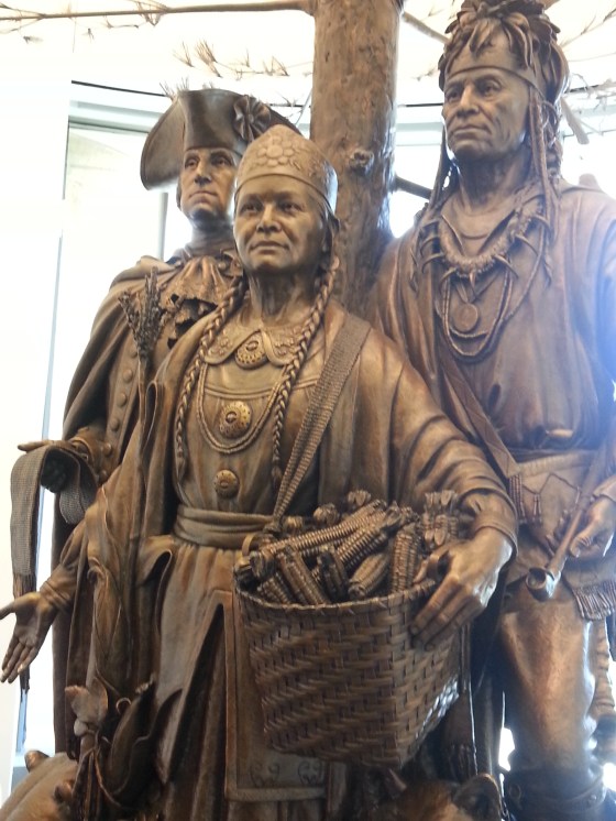 native american statue