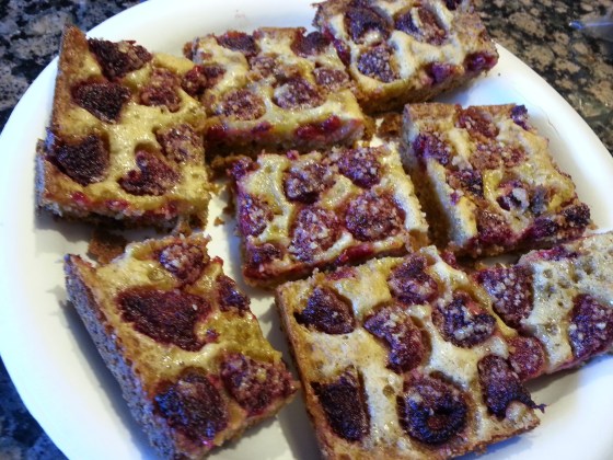 raspberry brown butter bars