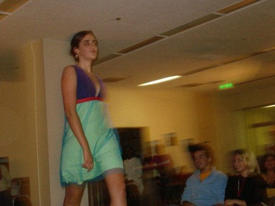 She *made* that dress!!