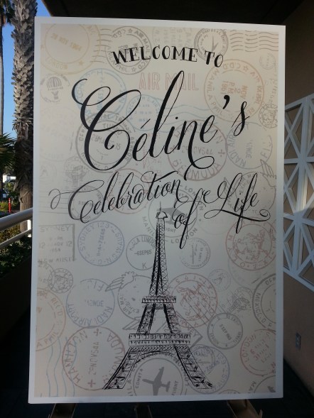 celine celebration of life