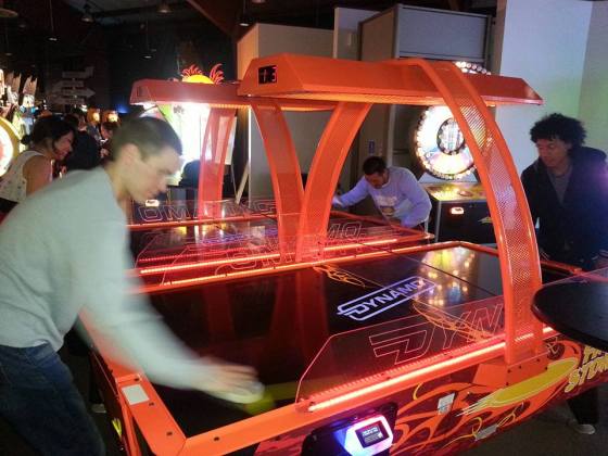 air hockey, guys, games, guys weekend