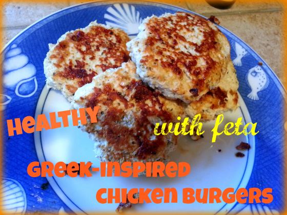 greek chicken burgers