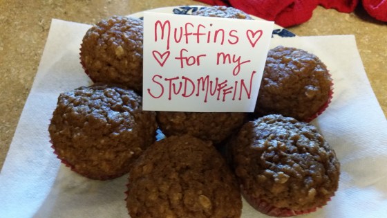 apple oatmeal muffins