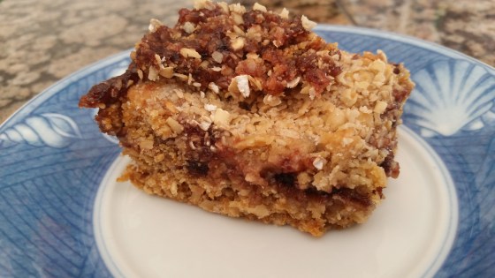 oatmeal jam bars
