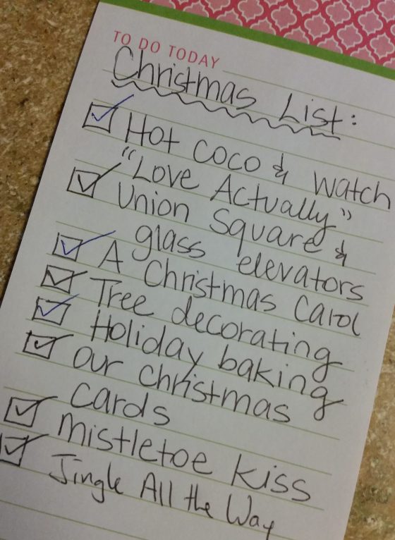 christmas list